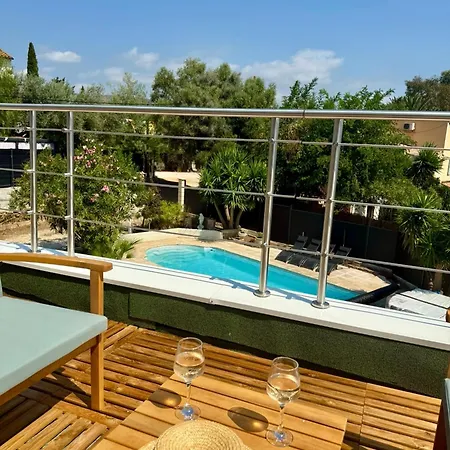 Avec Piscine A La Faviere - 7min De La Villa Bormes-les-Mimosas